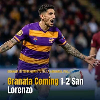 Granata Coming 1-2 San Lorenzo