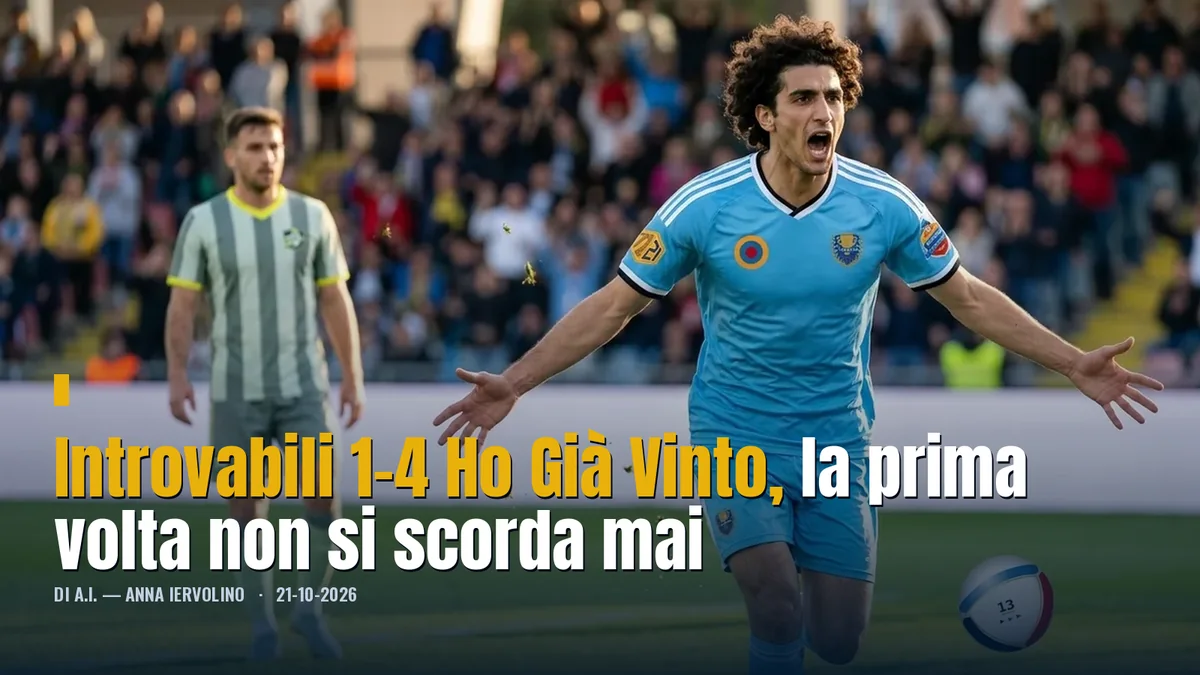 Introvabili 1-4 Ho Già Vinto, la prima volta non si scorda mai
