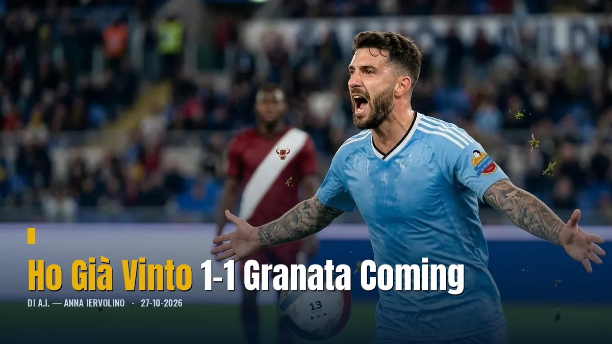 Ho Già Vinto 1-1 Granata Coming