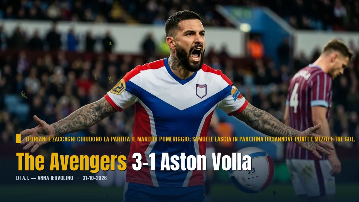 The Avengers 3-1 Aston Volla
