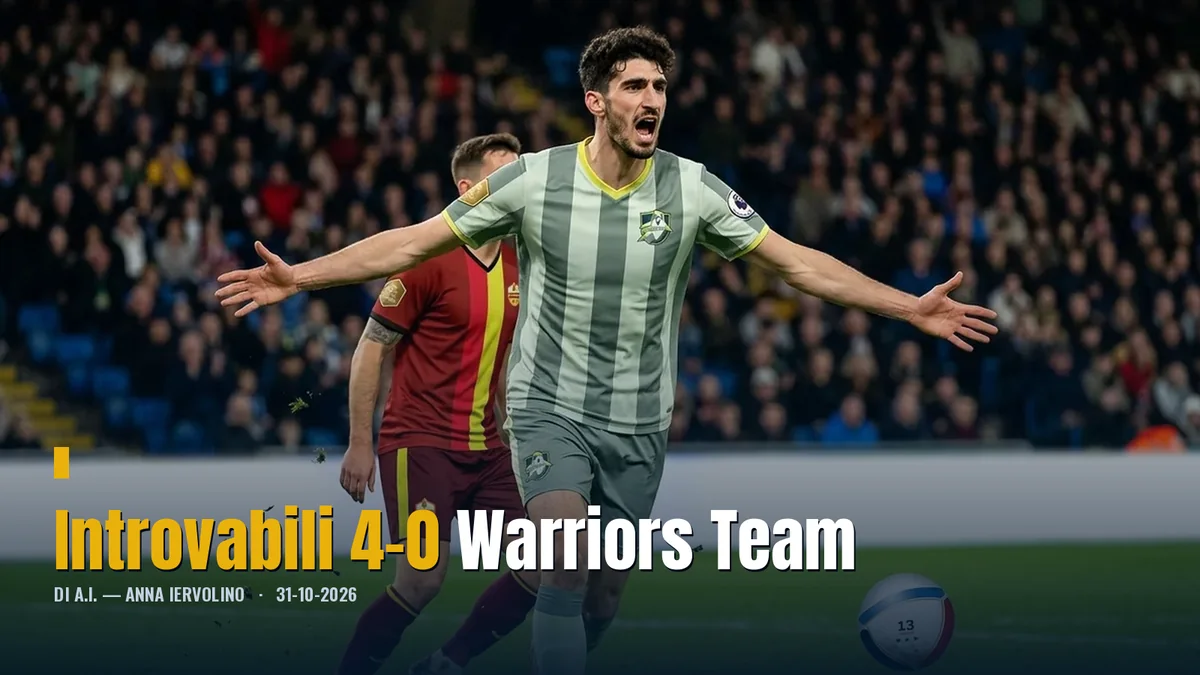 Introvabili 4-0 Warriors Team