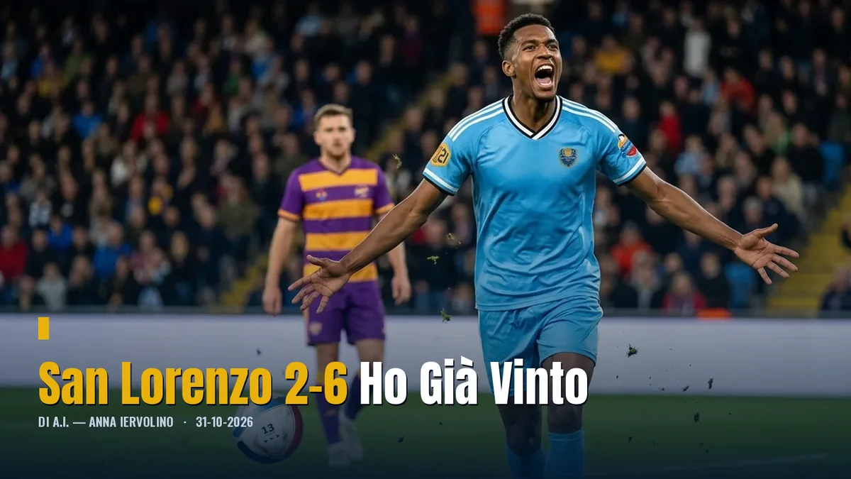 San Lorenzo 2-6 Ho Già Vinto