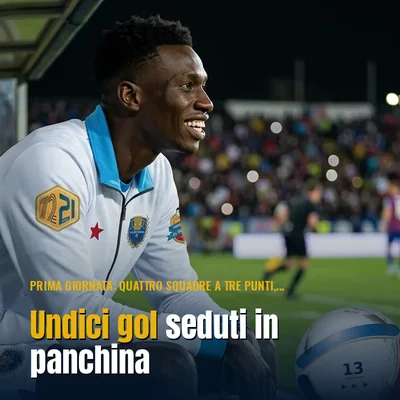 Undici gol seduti in panchina